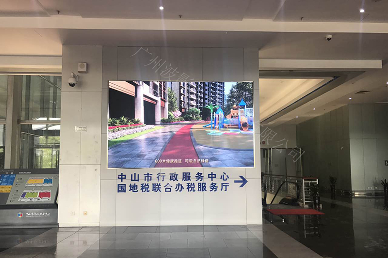 中山國(guó)稅PH4室內(nèi)全彩LED顯示屏