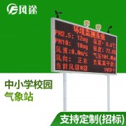 校園氣象站，讓學子“觀云測雨”
